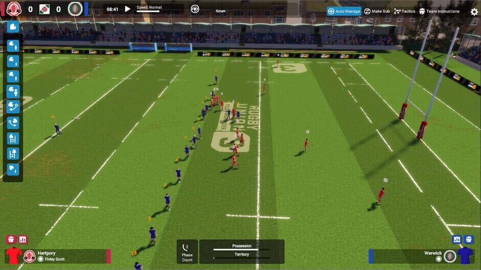 Rugby Union Team Manager 3 screenshot 2
