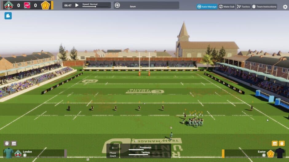 Rugby Union Team Manager 3 screenshot 3