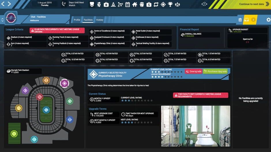Rugby Union Team Manager 3 screenshot 4
