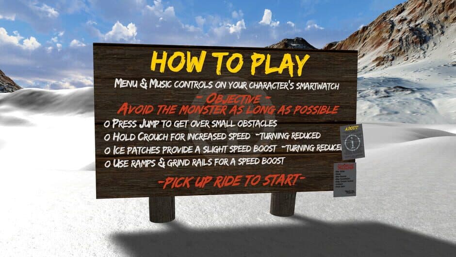 Ski Doom VR screenshot 1