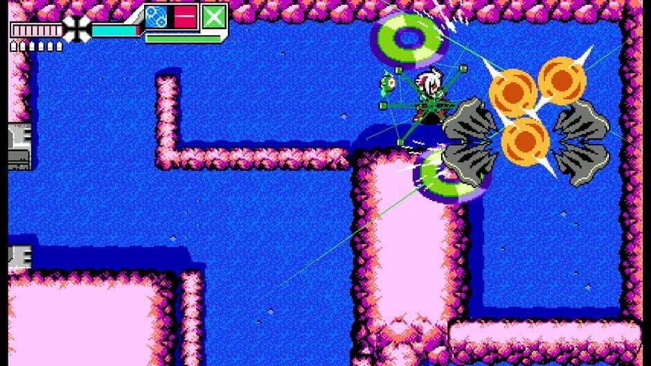 Blaster Master Zero II: Copen from "Luminous Avenger iX" screenshot 1