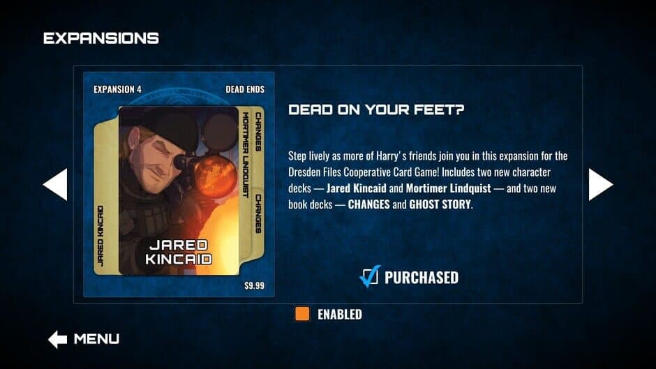 Dresden Files Cooperative Card Game: Dead Ends screenshot 1