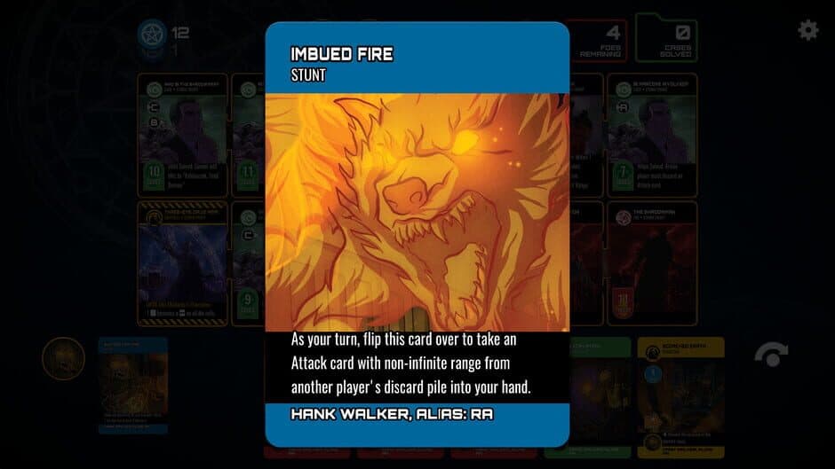 Dresden Files Cooperative Card Game: Ra Crossover screenshot 3