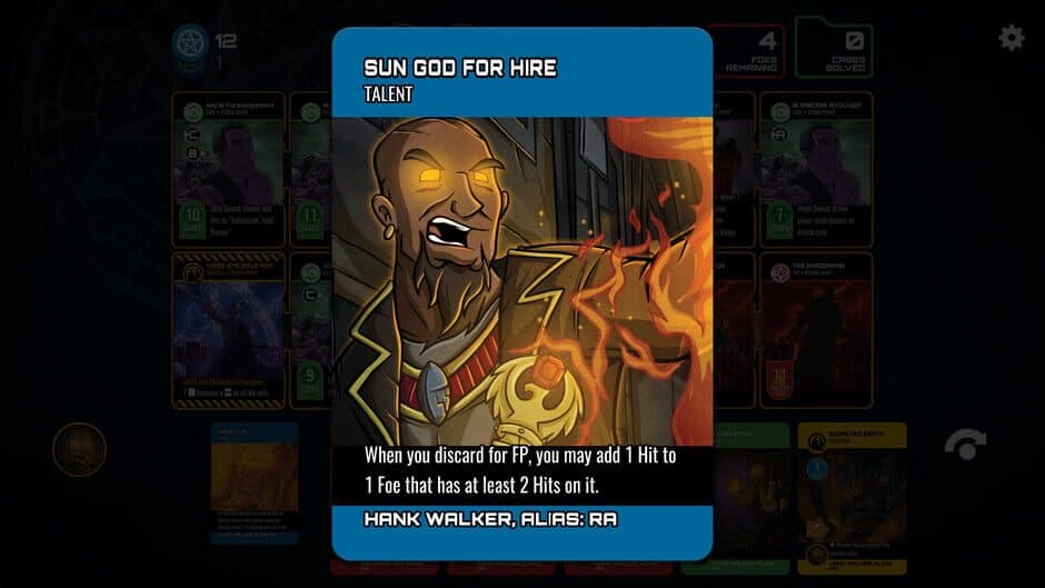 Dresden Files Cooperative Card Game: Ra Crossover screenshot 4