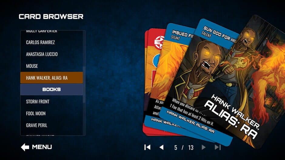 Dresden Files Cooperative Card Game: Ra Crossover screenshot 6