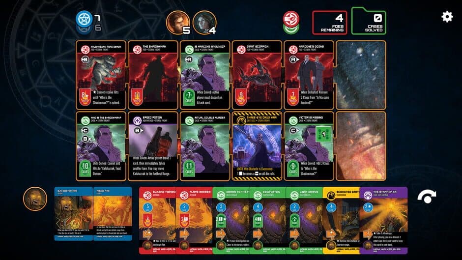 Dresden Files Cooperative Card Game: Ra Crossover screenshot 1