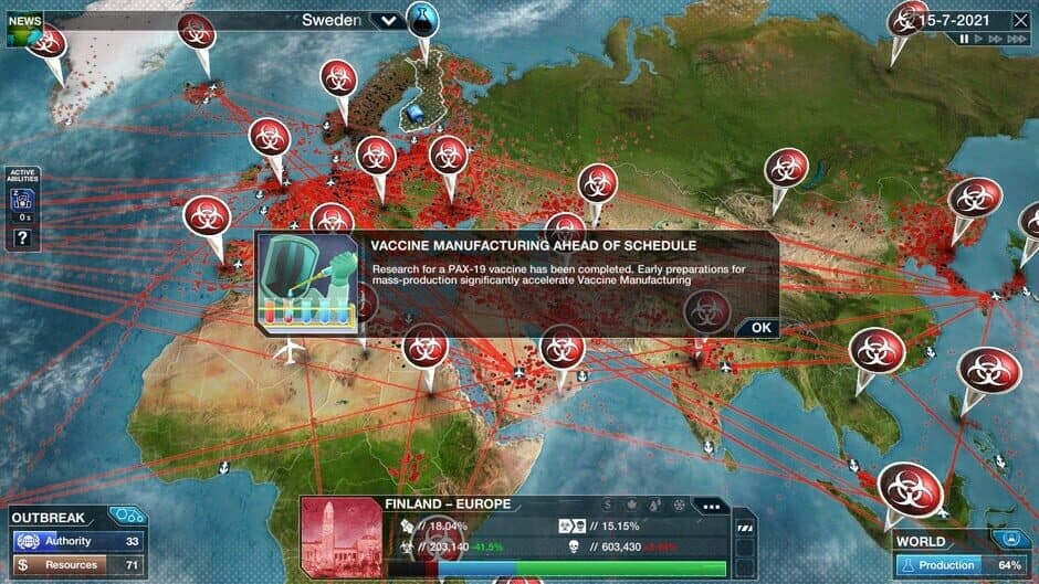 Plague Inc: The Cure screenshot 2