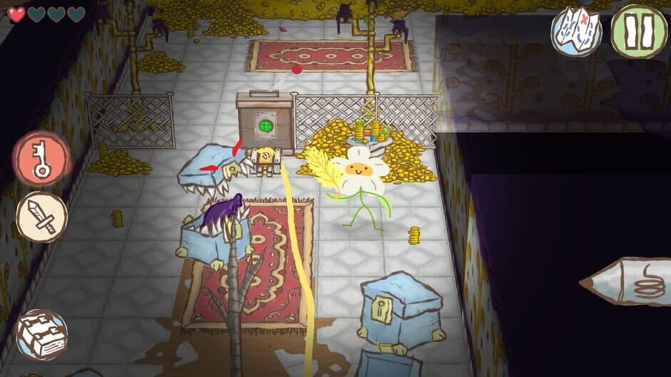 Draw a Stickman: Epic 2 - Drawn Below screenshot 1