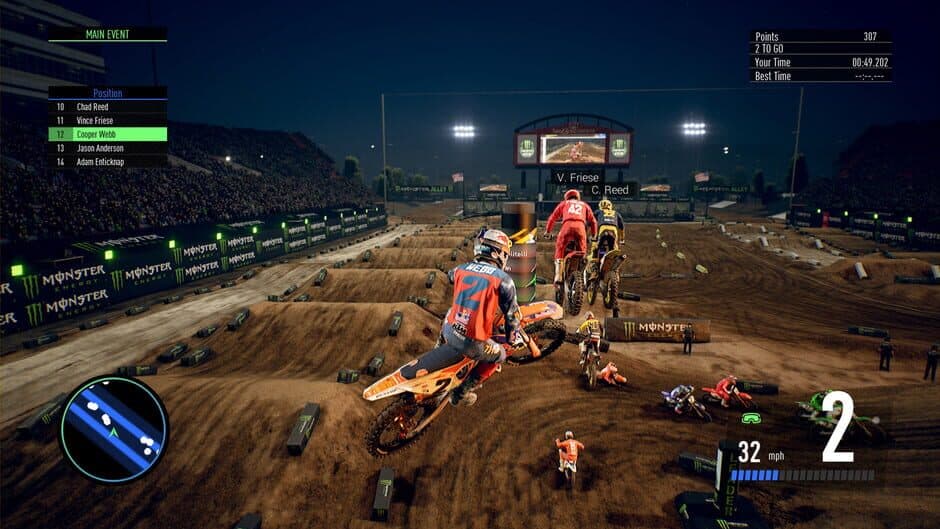 Monster Energy Supercross: The Official Videogame 3 - Monster Energy Cup screenshot 1