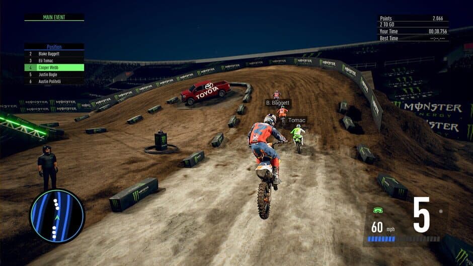 Monster Energy Supercross: The Official Videogame 3 - Monster Energy Cup screenshot 6