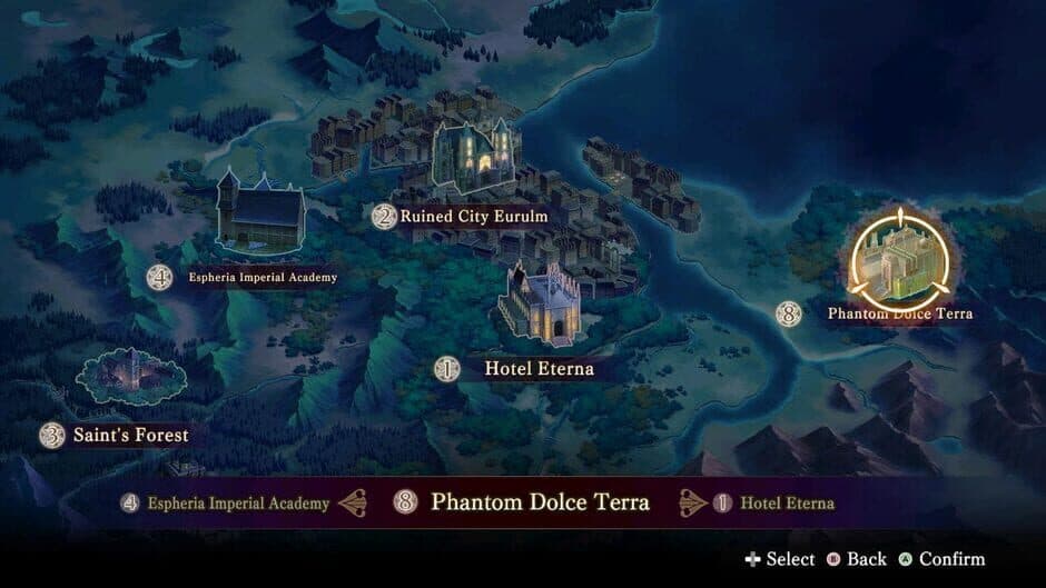 Nights of Azure 2: Bride of the New Moon - Side Story: The Foreigner in a Wonderland of Sweets screenshot 2