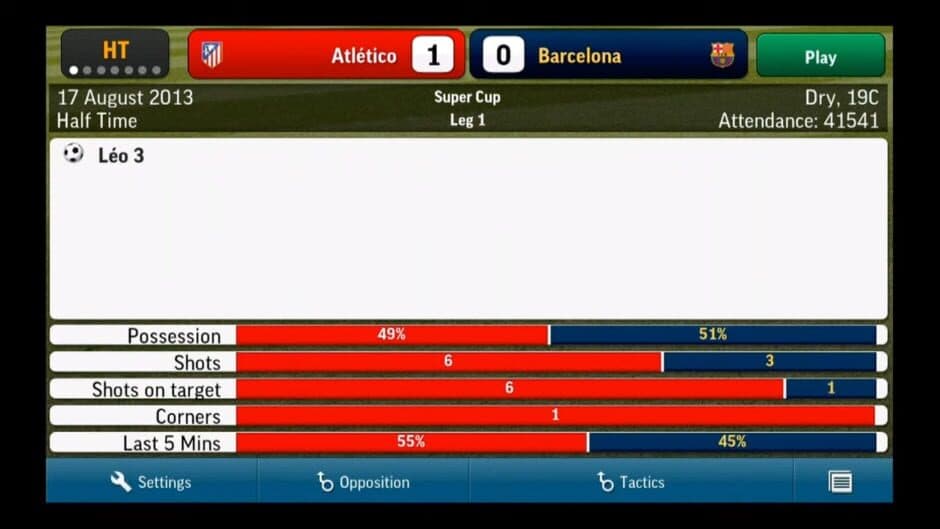 Football Manager Handheld 2014 screenshot 3