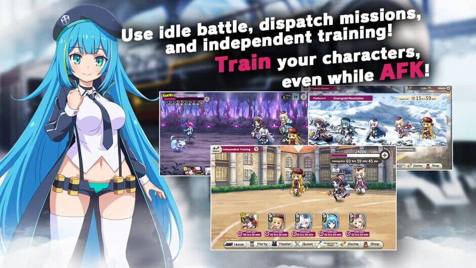 Mist Train Girls screenshot 1