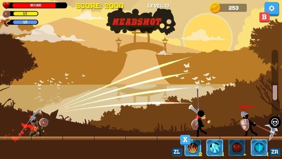 Stickman: Far East Battle screenshot 2