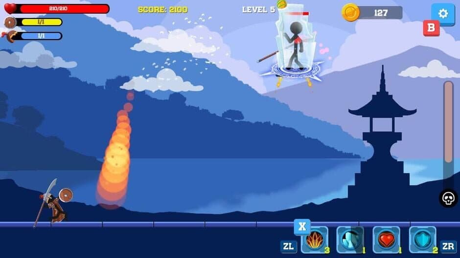 Stickman: Far East Battle screenshot 3