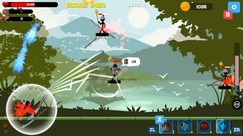 Stickman: Far East Battle screenshot 4