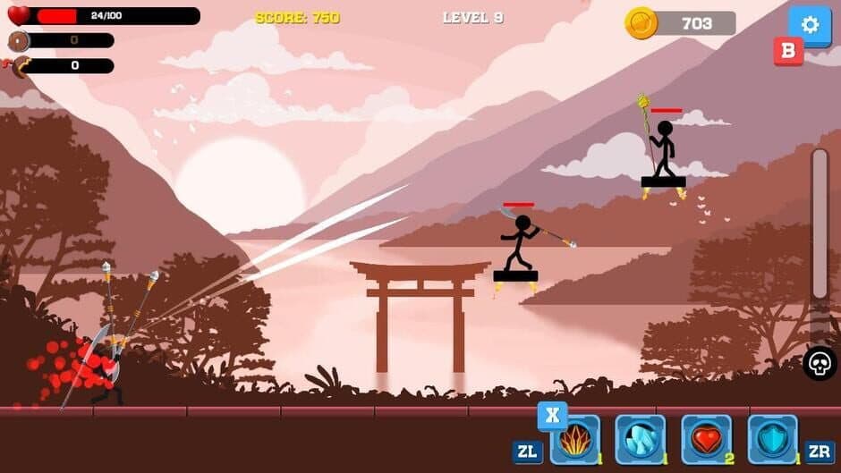 Stickman: Far East Battle screenshot 5