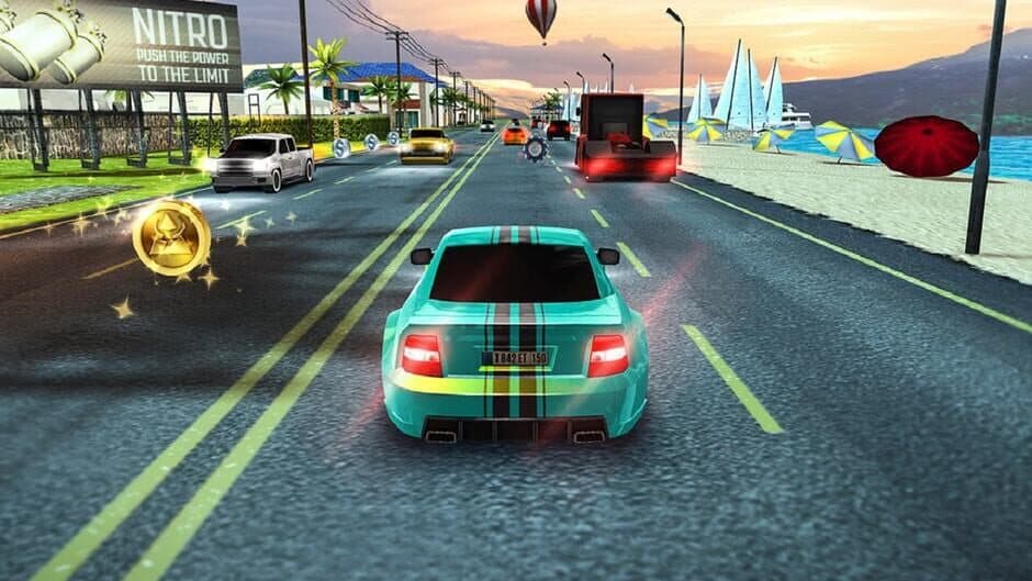 Road Racing: Highway Car Chase screenshot 4