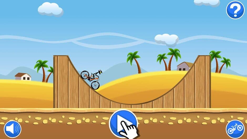 Mountain Bike Hill Climb Race: Real 2D Arcade Dirt Racing Games screenshot 5