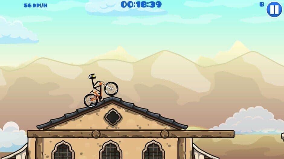 Mountain Bike Hill Climb Race: Real 2D Arcade Dirt Racing Games screenshot 2
