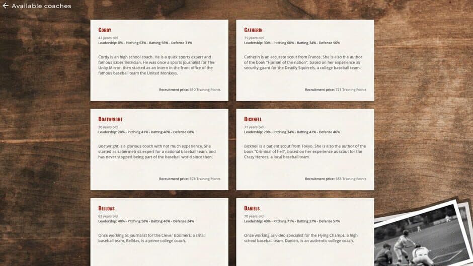 Astonishing Baseball Manager 21 screenshot 3