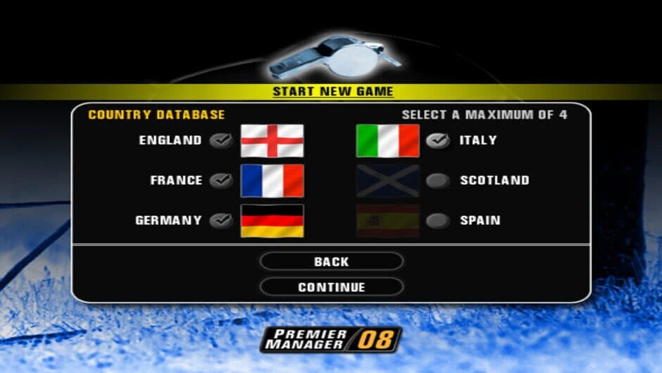 Premier Manager 08 screenshot 1