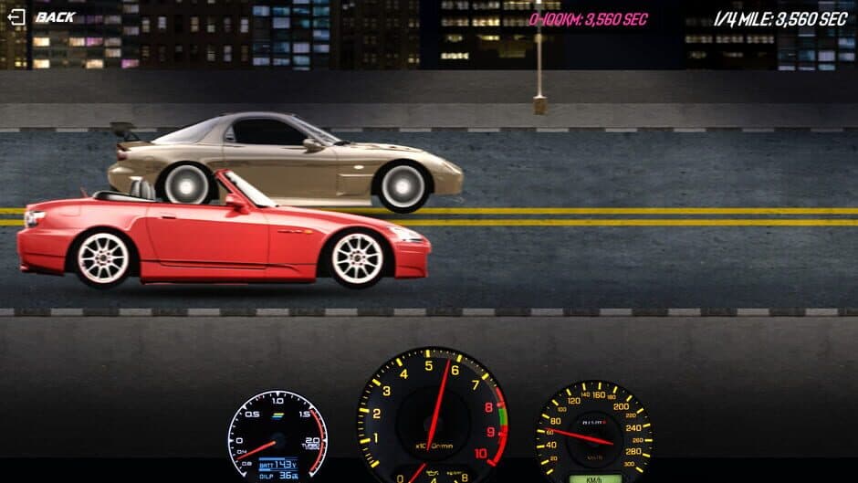 Japanese Drag Racing screenshot 1