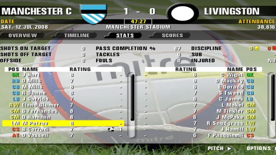 Premier Manager 09 screenshot 5