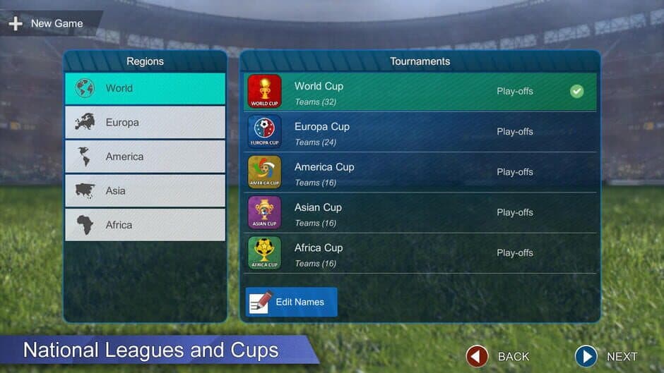 Pro League Soccer screenshot 6