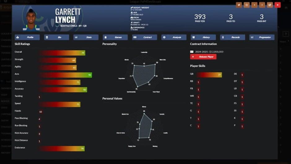 Draft Day Sports: Pro Football 2022 screenshot 4