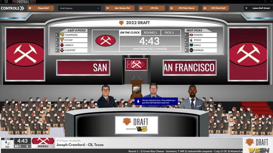 Draft Day Sports: Pro Football 2022 screenshot 5