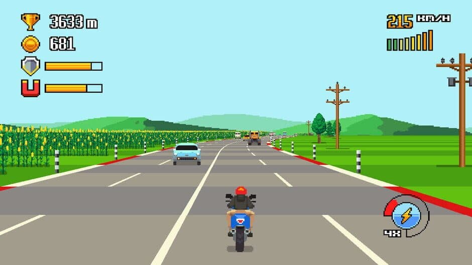 Retro Highway screenshot 1