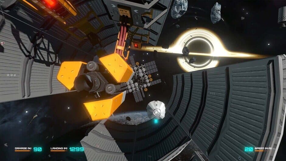 Descent Vector: Space Runner screenshot 2