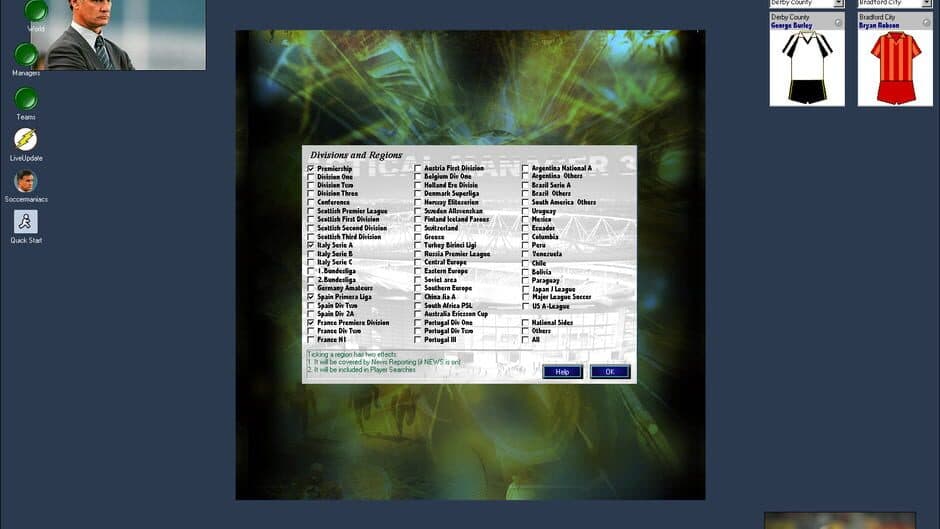 Tactical Manager 3 screenshot 1
