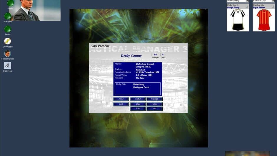 Tactical Manager 3 screenshot 2