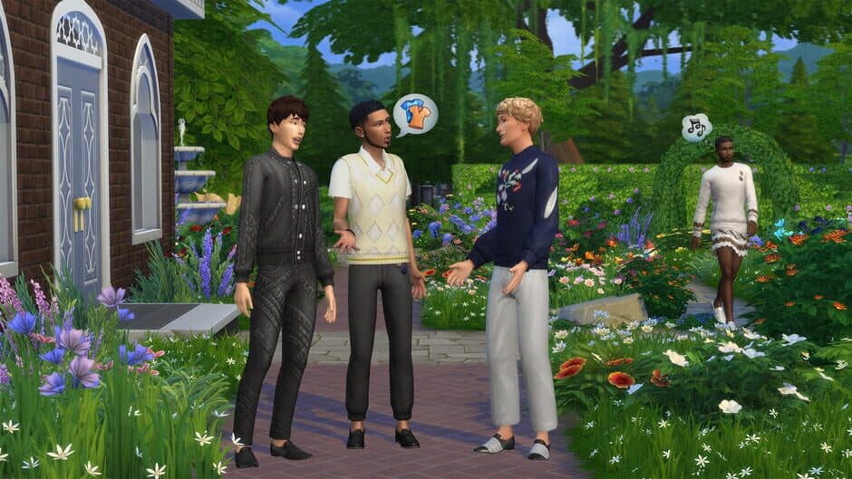 The Sims 4: Modern Menswear Kit screenshot 1