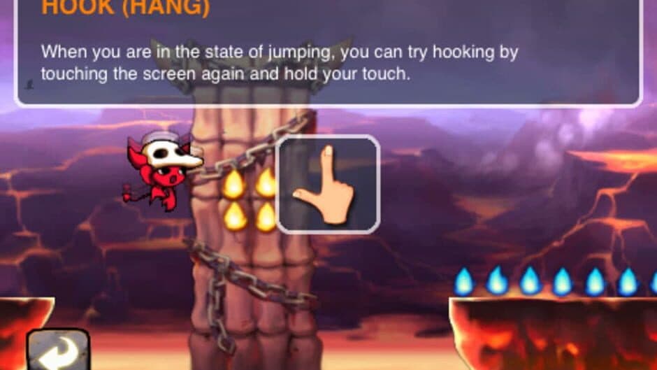 Hellkid: Hook & Jump screenshot 1
