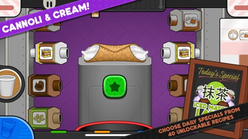 Papa's Mocharia to Go! screenshot 1