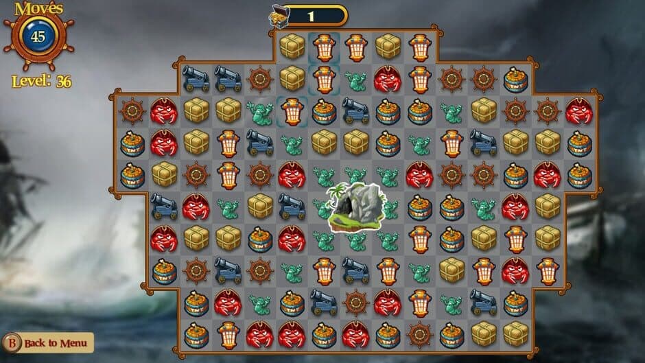 Match Three Pirates! II screenshot 3