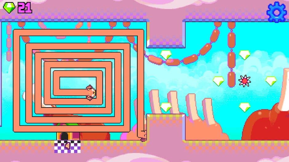 Silly Sausage in Meat Land screenshot 2