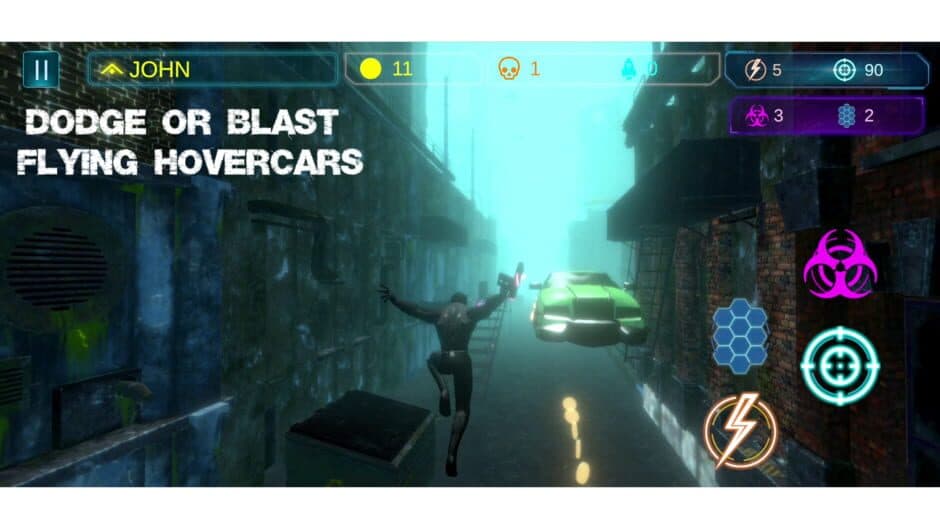 Cyberpunk Runner screenshot 4