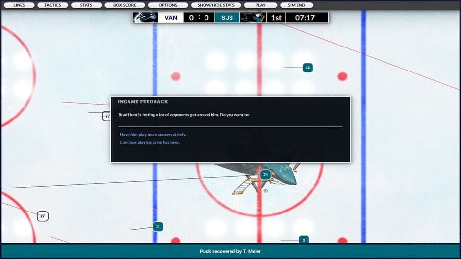 Franchise Hockey Manager 8 screenshot 6