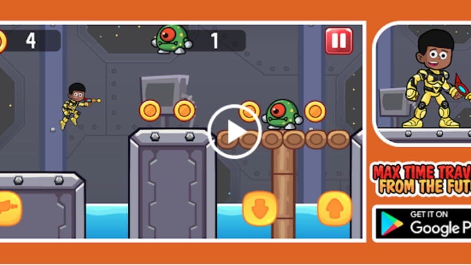 Max Time Traveler: From the Future screenshot 2