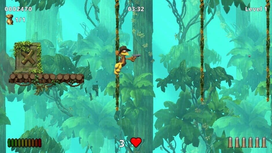 Moorhuhn Jump and Run: Traps and Treasures screenshot 2