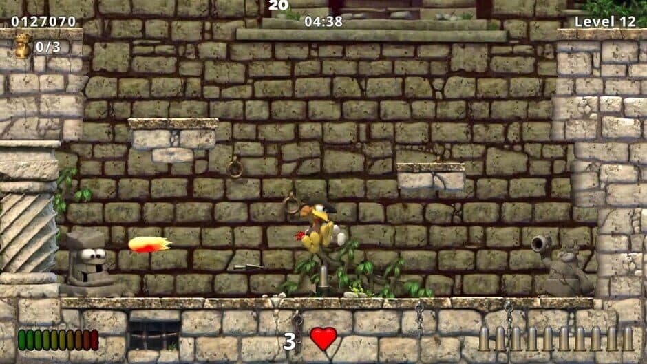 Moorhuhn Jump and Run: Traps and Treasures screenshot 3