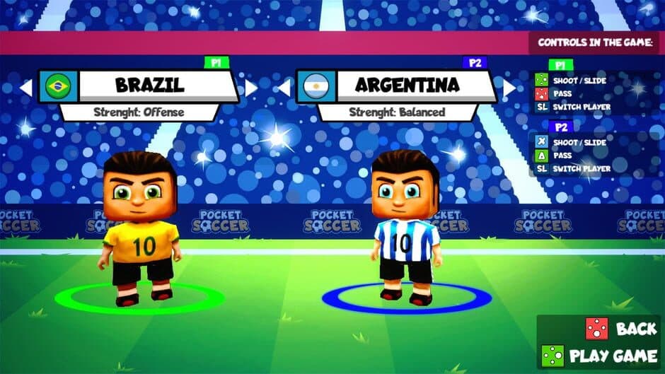 Pocket Soccer screenshot 1