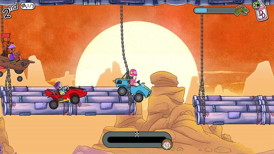Horrid Henry's Krazy Karts screenshot 2