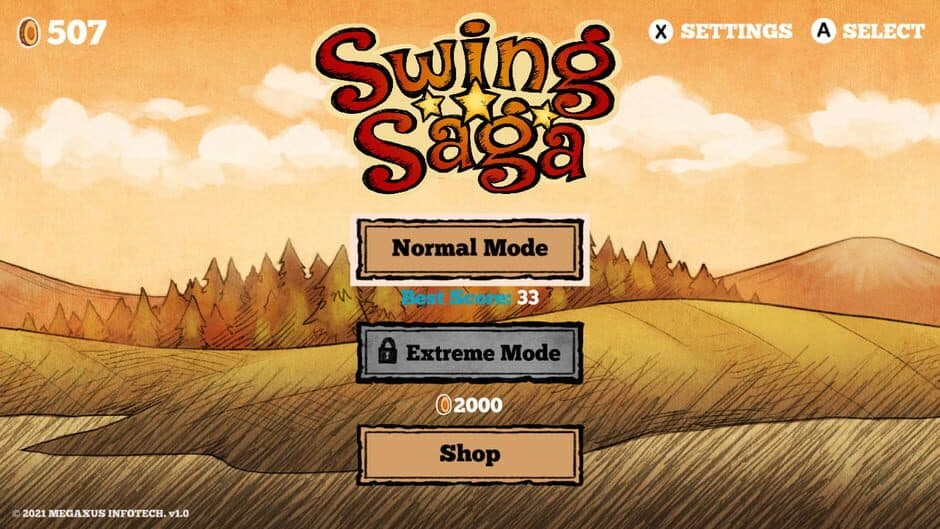 Swing Saga screenshot 1