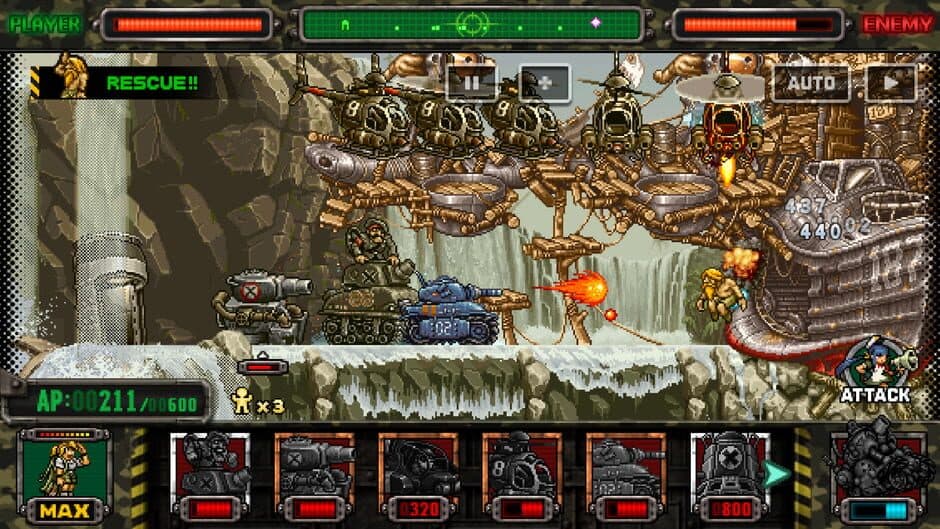 Metal Slug: Attack screenshot 2