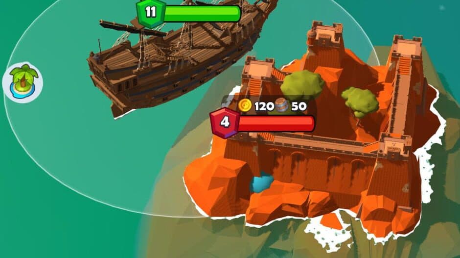 Pirate Raid: Caribbean Battle screenshot 5